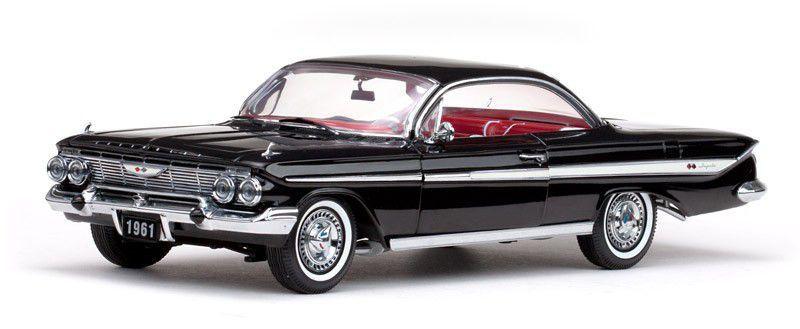 自動車 sun star 1/18 1961 impala 1961 Chevrolet Impala Sport Coupe - 1:18 - Sun Star - Carrinhos e